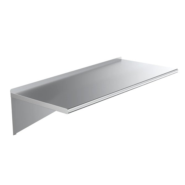 Amgood Stainless Steel Wall Shelf, 60 Long X 24 Deep AMG WS-2460